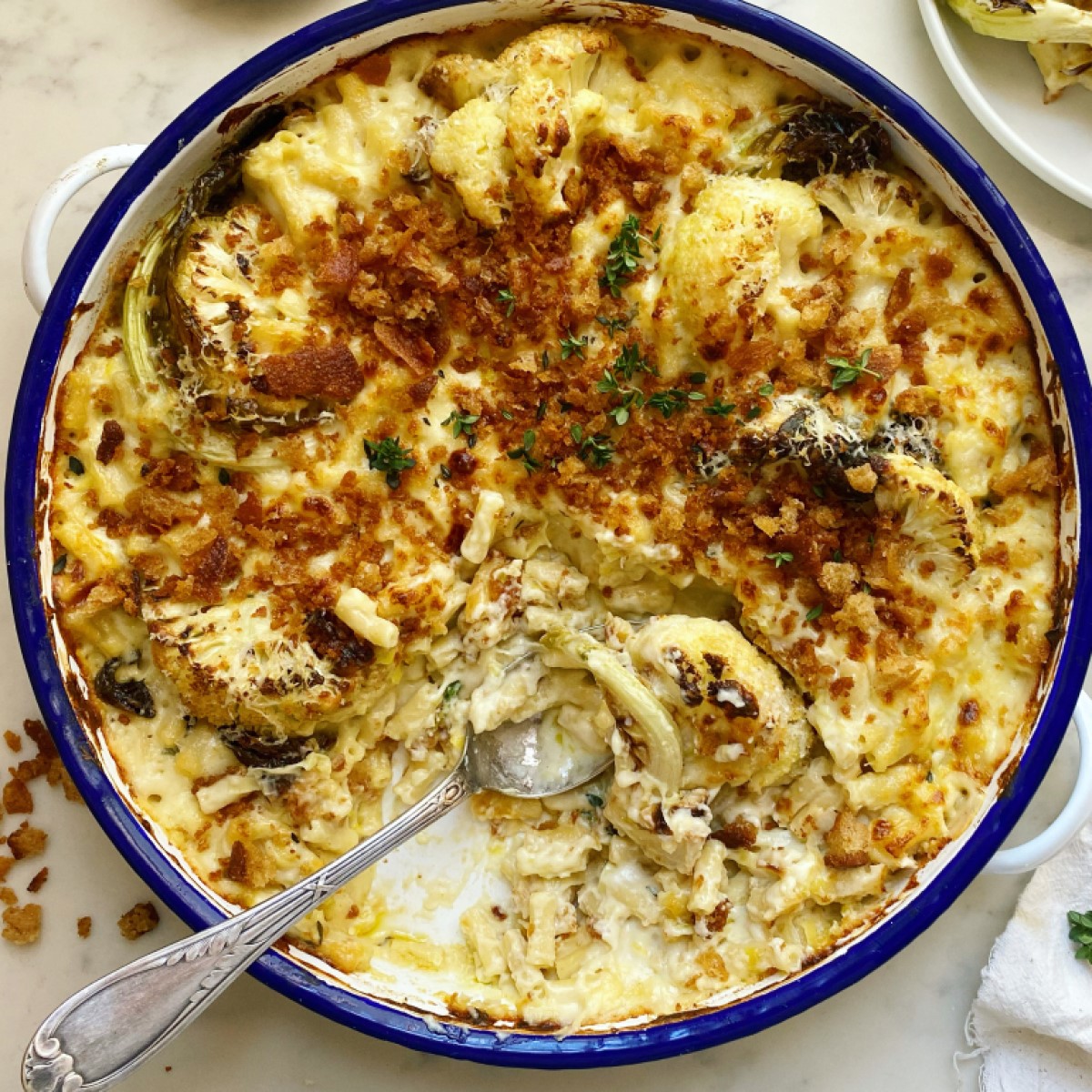 Cauliflower Mac and Cheese with Burnt Butter