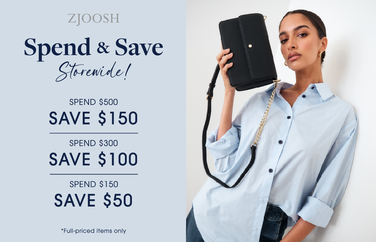 Save up to $150 in-store and online at ZJOOSH